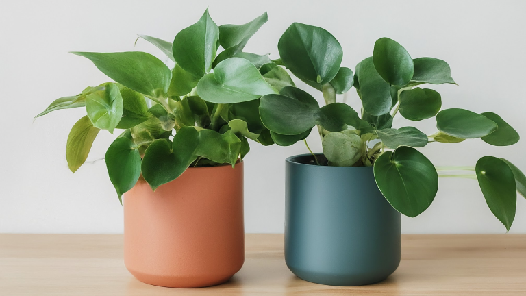 Lumânări parfumate și plante verzi, un cadou sofisticat pentru un decor interior armonios și relaxant.